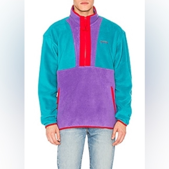 Columbia LARGE PNW CSC Originals Fleece Portland Vintage Style - Picture 7 of 7